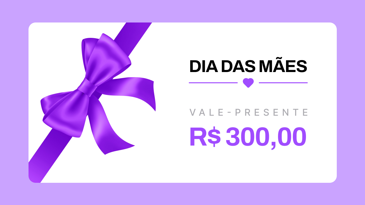Voucher DIa das Mães