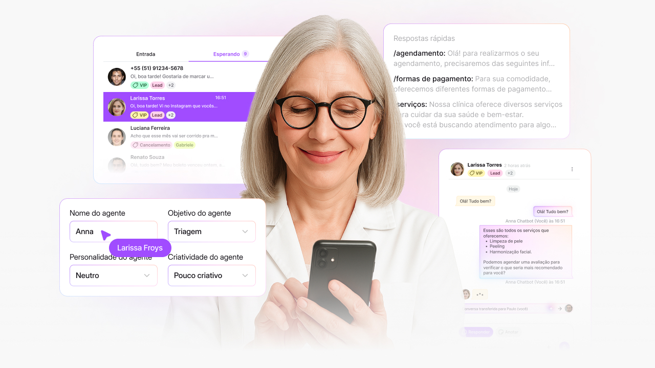 Secretária virtual para clínicas e consultórios